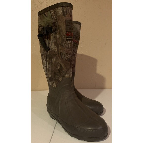 Tamarack Scent Free Insulated Rubber Boots Men\'s 8 Hunting True Timber 400g main image 5